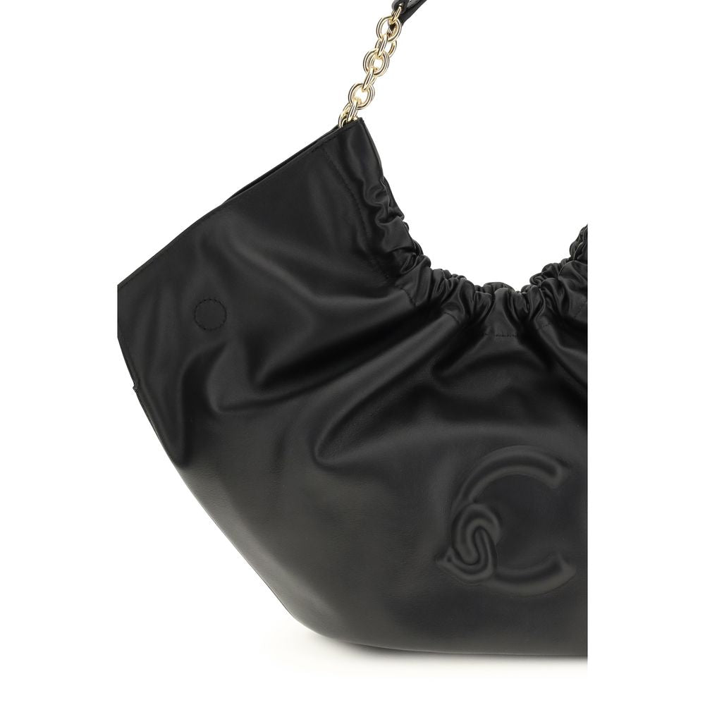 Black Calf Leather Bos Taurus Shoulder Bag