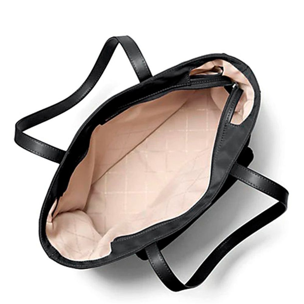 Black Nylon Tote Bag