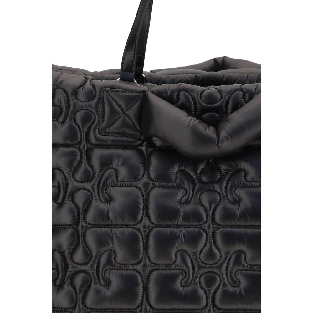 Black Recycled Polyamide Handbag