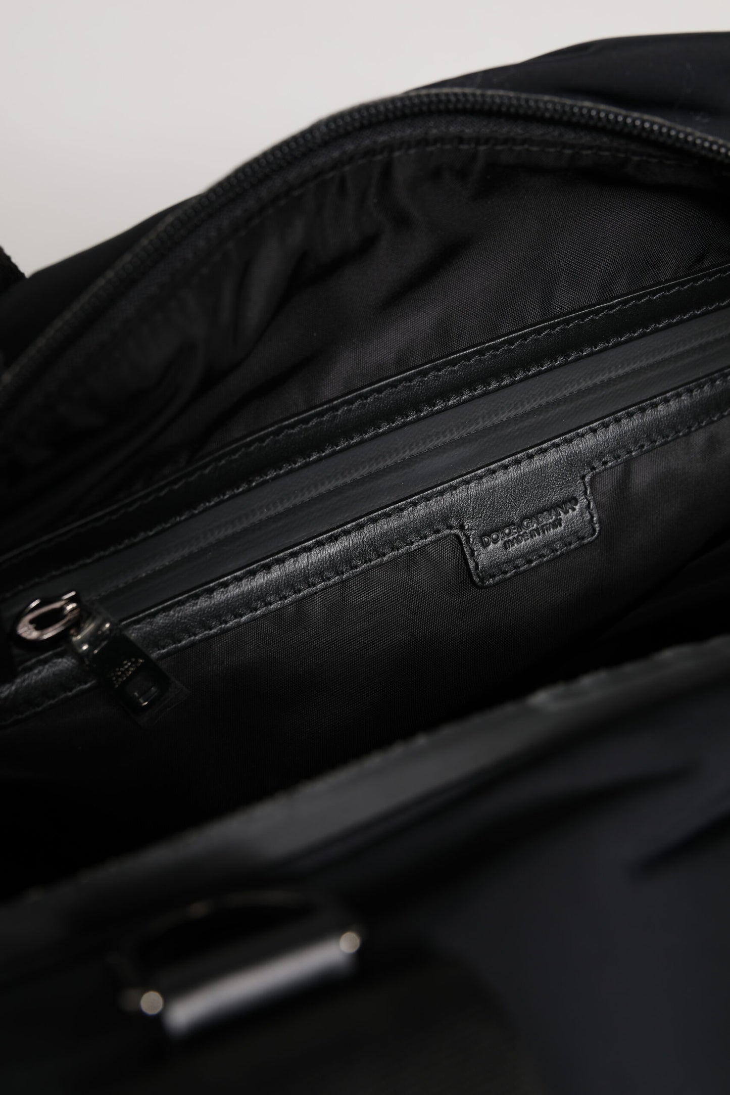 Black Maroon Hand Shoulder Duffel Travel Bag