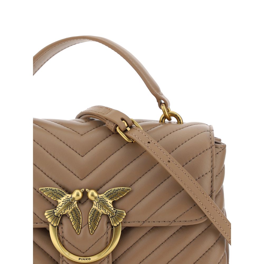 Brown Calf Leather Bos Taurus Handbag