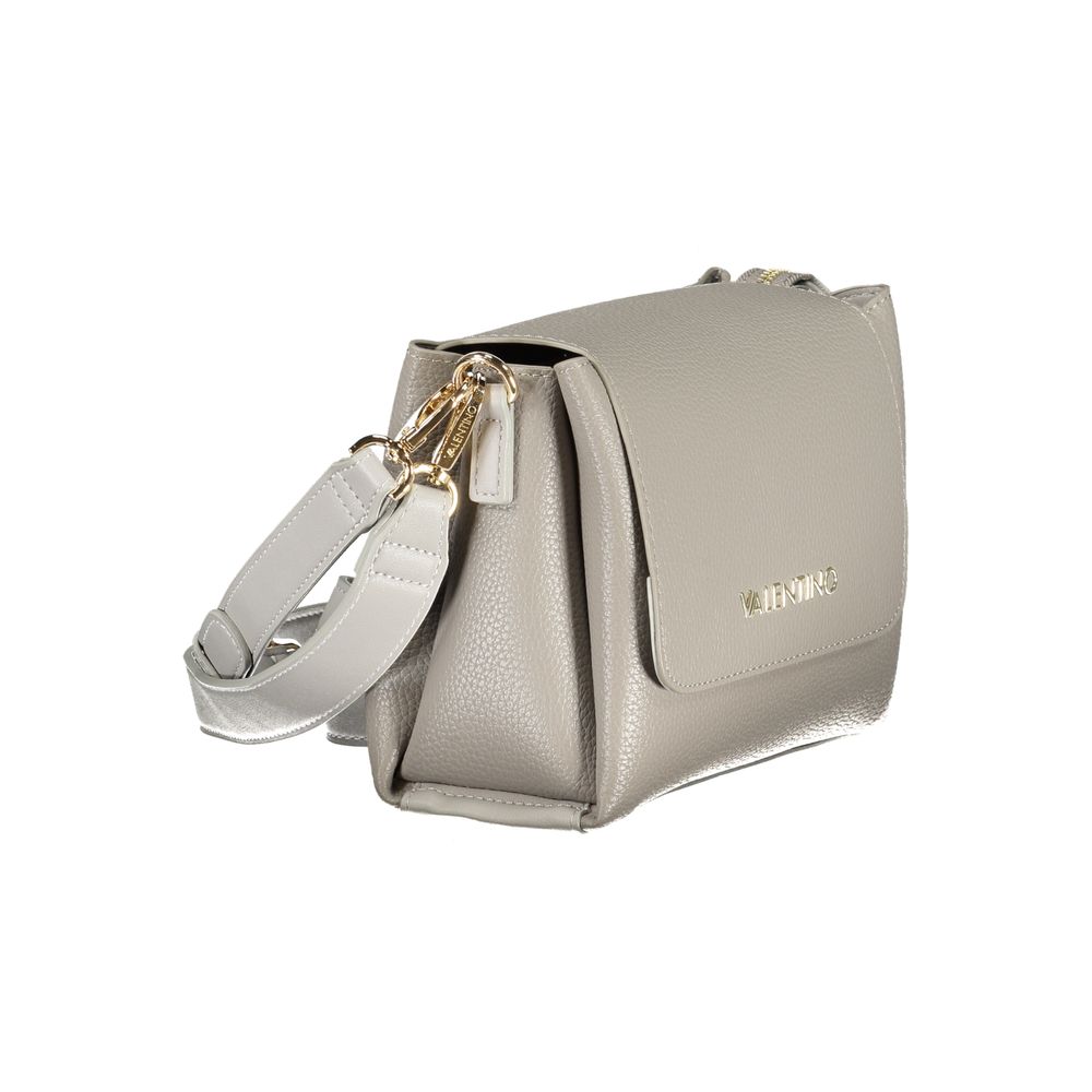Grigio Polyurethane Women Handbag