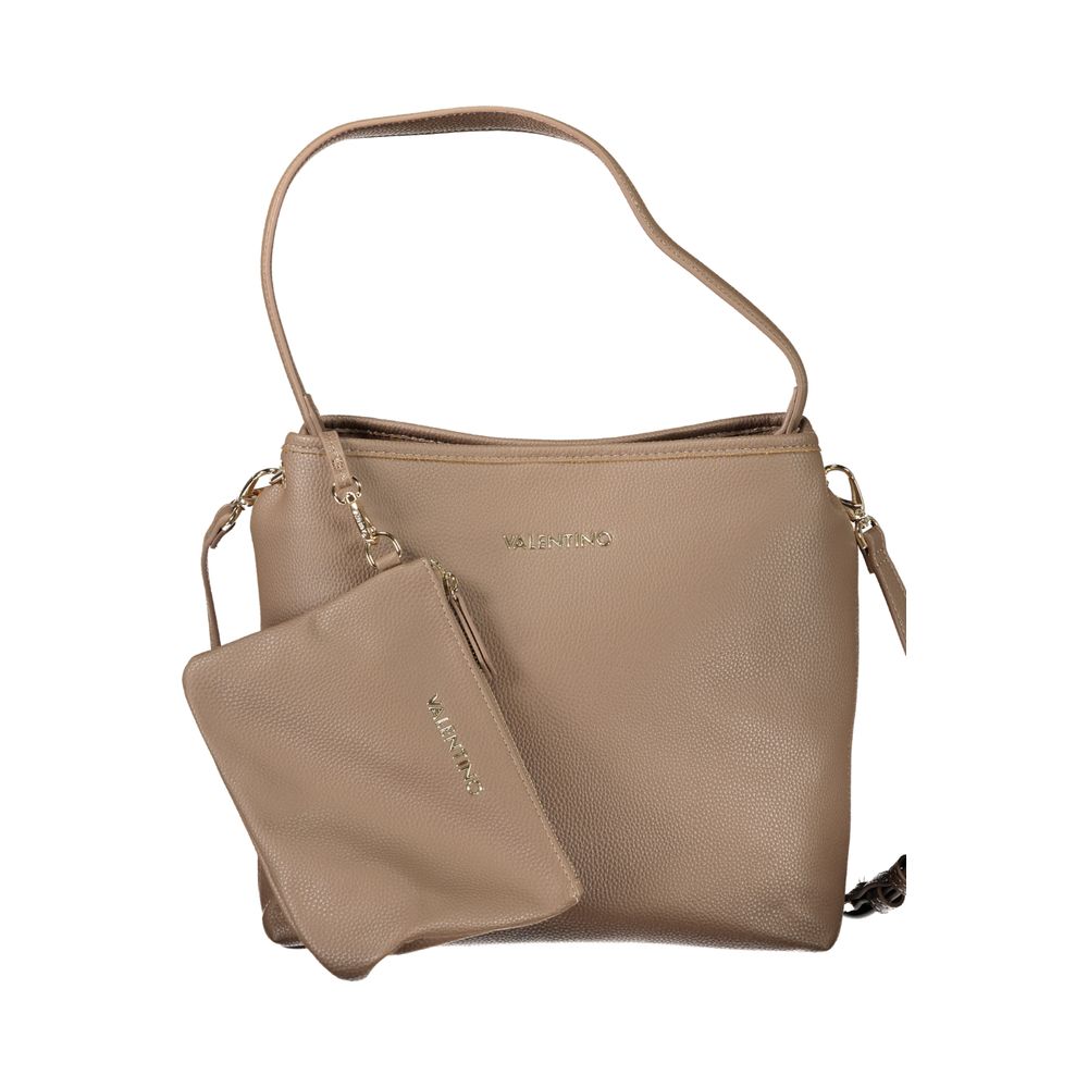Marrone Poliuretano Female Shoulder Bag