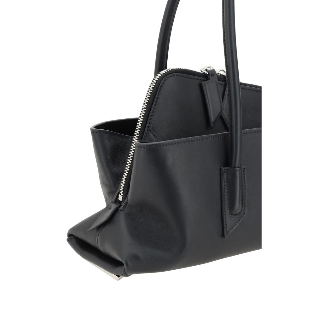 Black Calf Leather Bos Taurus Shoulder Bag