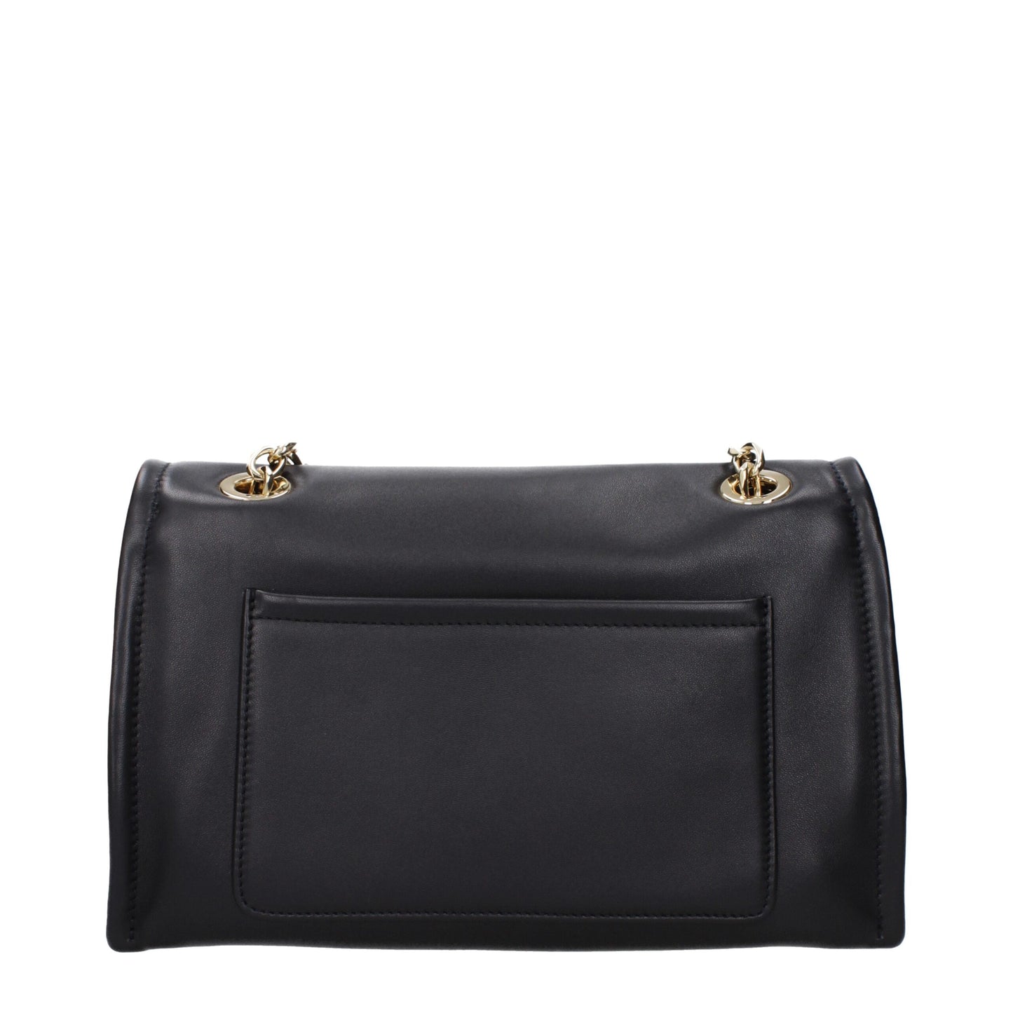 Black Leather Crossbody Bag