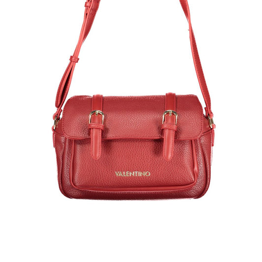 Rosso Poliuretano Women Shoulder Bag