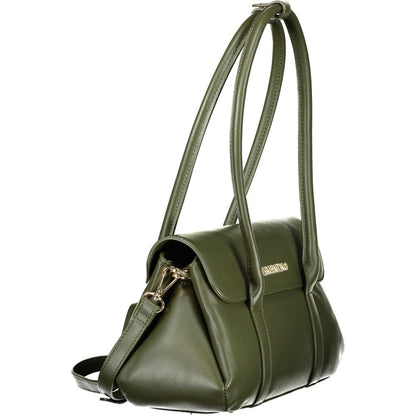 Verde Poliuretano Women Handbag