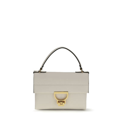 Cream Calf Leather Bos Taurus Handbag