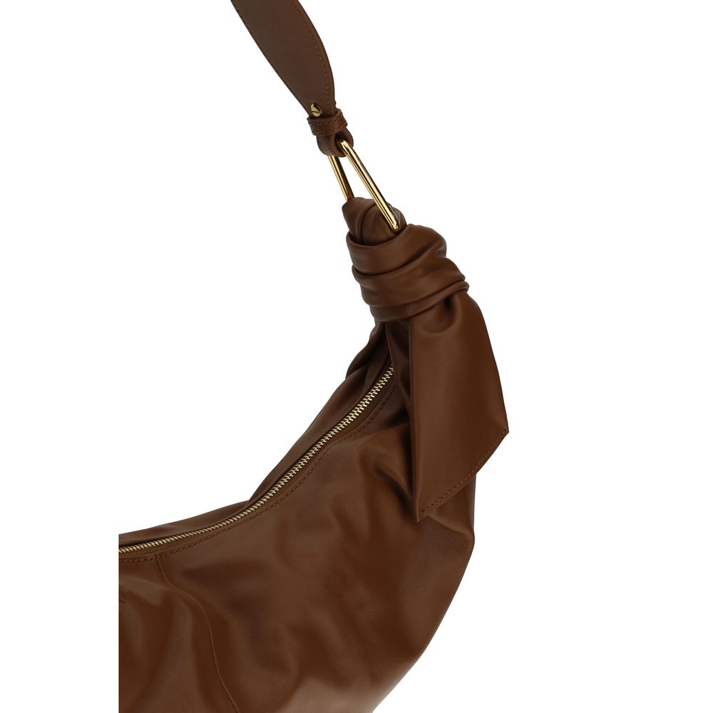 Brown Calf Leather Bos Taurus Shoulder Bag