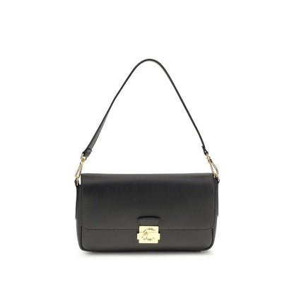Black Calf Leather Bos Taurus Shoulder Bag
