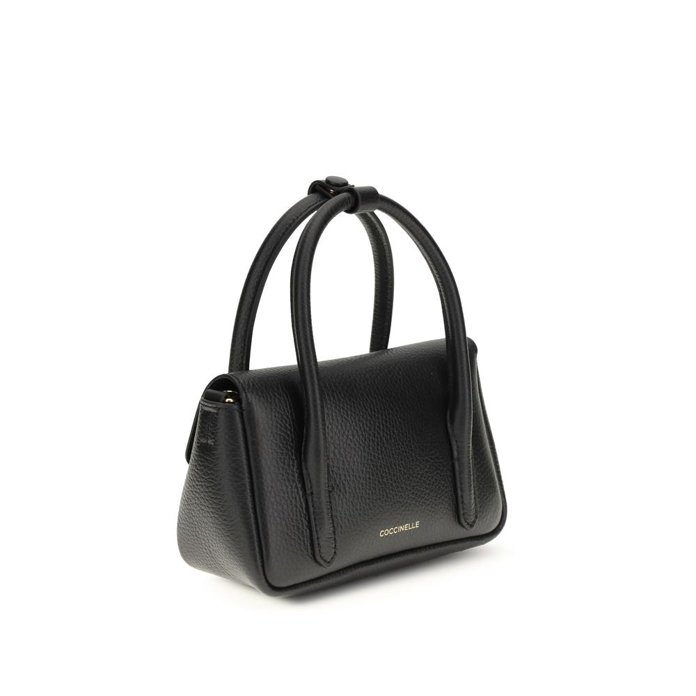 Black Calf Leather Bos Taurus Handbag