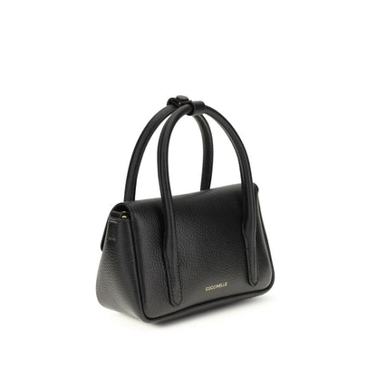 Black Calf Leather Bos Taurus Handbag