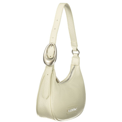 White Polyurethane Women Shoulder Bag