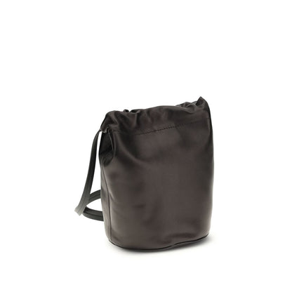 Black Calf Leather Bos Taurus Shoulder Bag