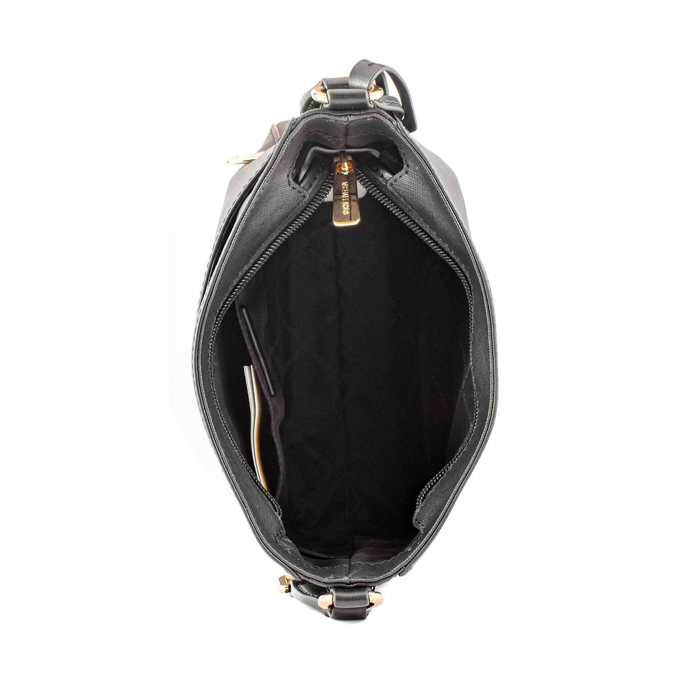 Black Canvas Crossbody Bag