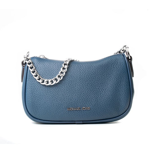 Blue Fur Shoulder Bag