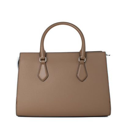 Brown Canvas Handbag