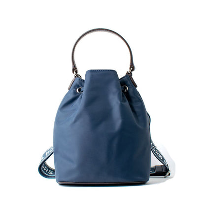 Blue Nylon Backet Bag
