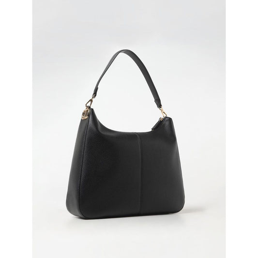 Black Leather Shoulder Bag