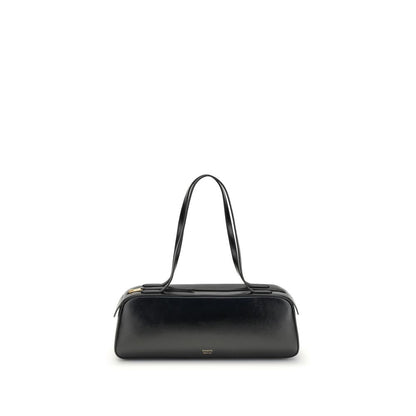 Black Calf Leather Bos Taurus Shoulder Bag