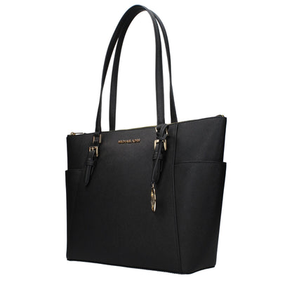Black Leather Shoulder Bag