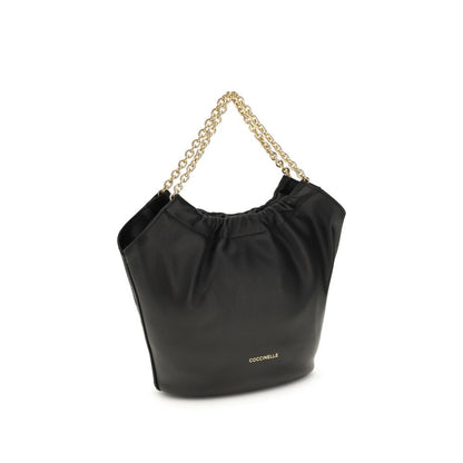 Black Calf Leather Bos Taurus Shoulder Bag