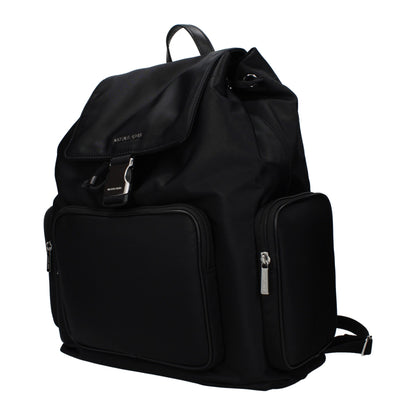 Black Fabric Backpack