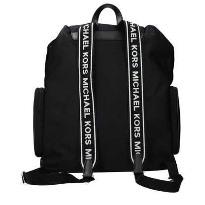 Black Fabric Backpack