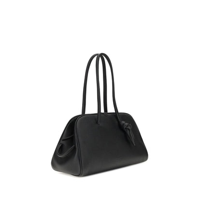 Black Calf Leather Bos Taurus Shoulder Bag