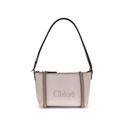 Cream Cotton Shoulder Bag
