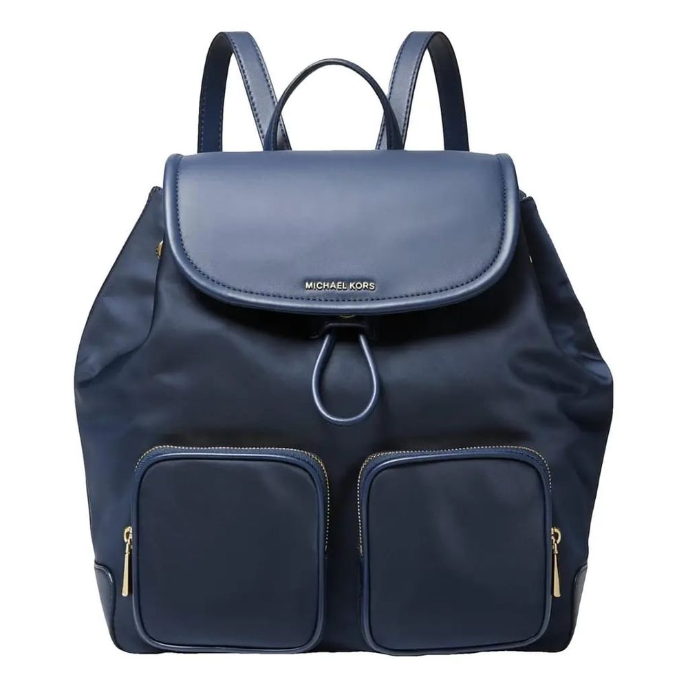 Blue Canvas Backpack