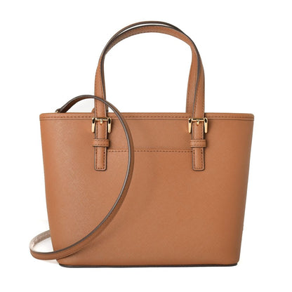 Brown Canvas Shoulder Bag