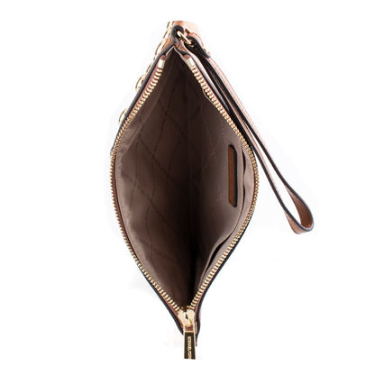 Black Leather Clutch Bag