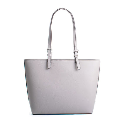 Gray Canvas Tote Bag