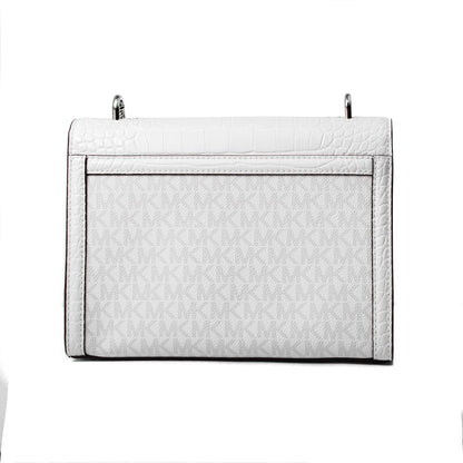 White Canvas Crossbody Bag