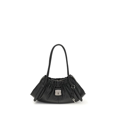 Black Leather Shoulder Bag