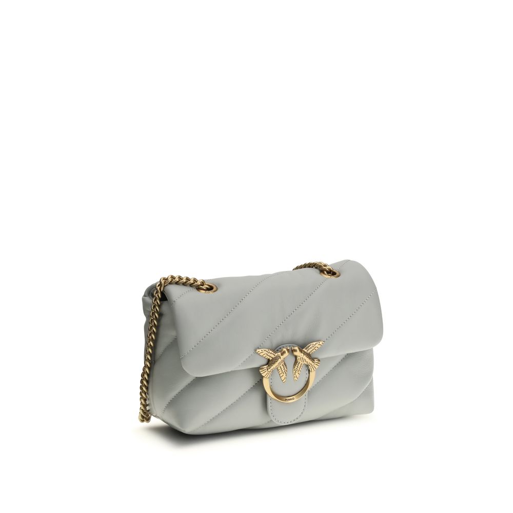 Gray Calf Leather Bos Taurus Shoulder Bag