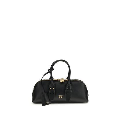 Black Calf Leather Bos Taurus Handbag