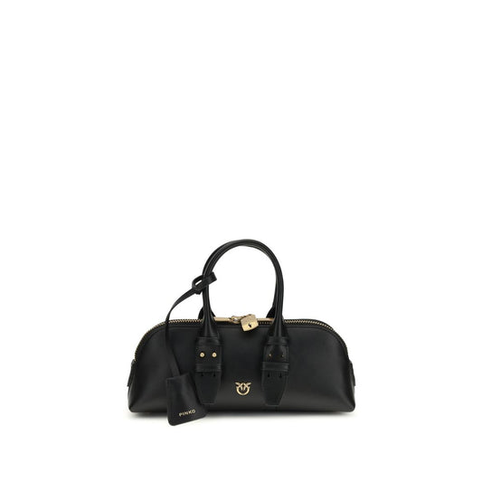 Black Calf Leather Bos Taurus Handbag