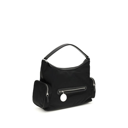 Black Nylon Shoulder Bag