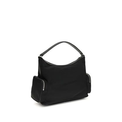 Black Nylon Shoulder Bag