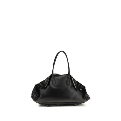 Black Calf Leather Bos Taurus Shoulder Bag