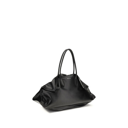 Black Calf Leather Bos Taurus Shoulder Bag