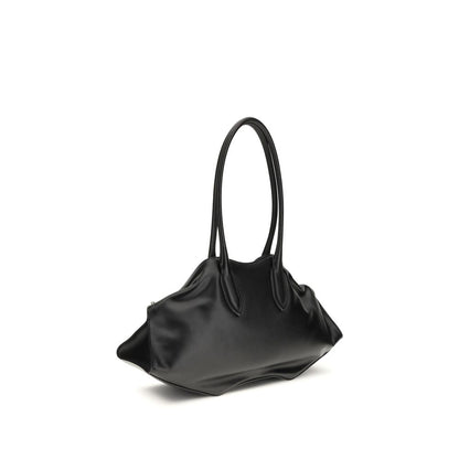 Black Calf Leather Bos Taurus Shoulder Bag