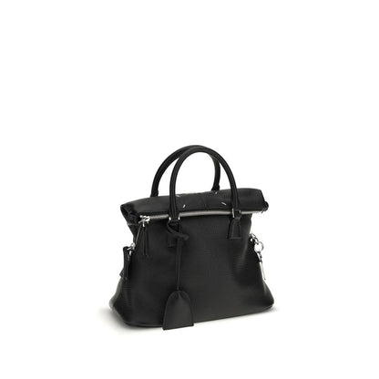 Black Calf Leather Bos Taurus Handbag
