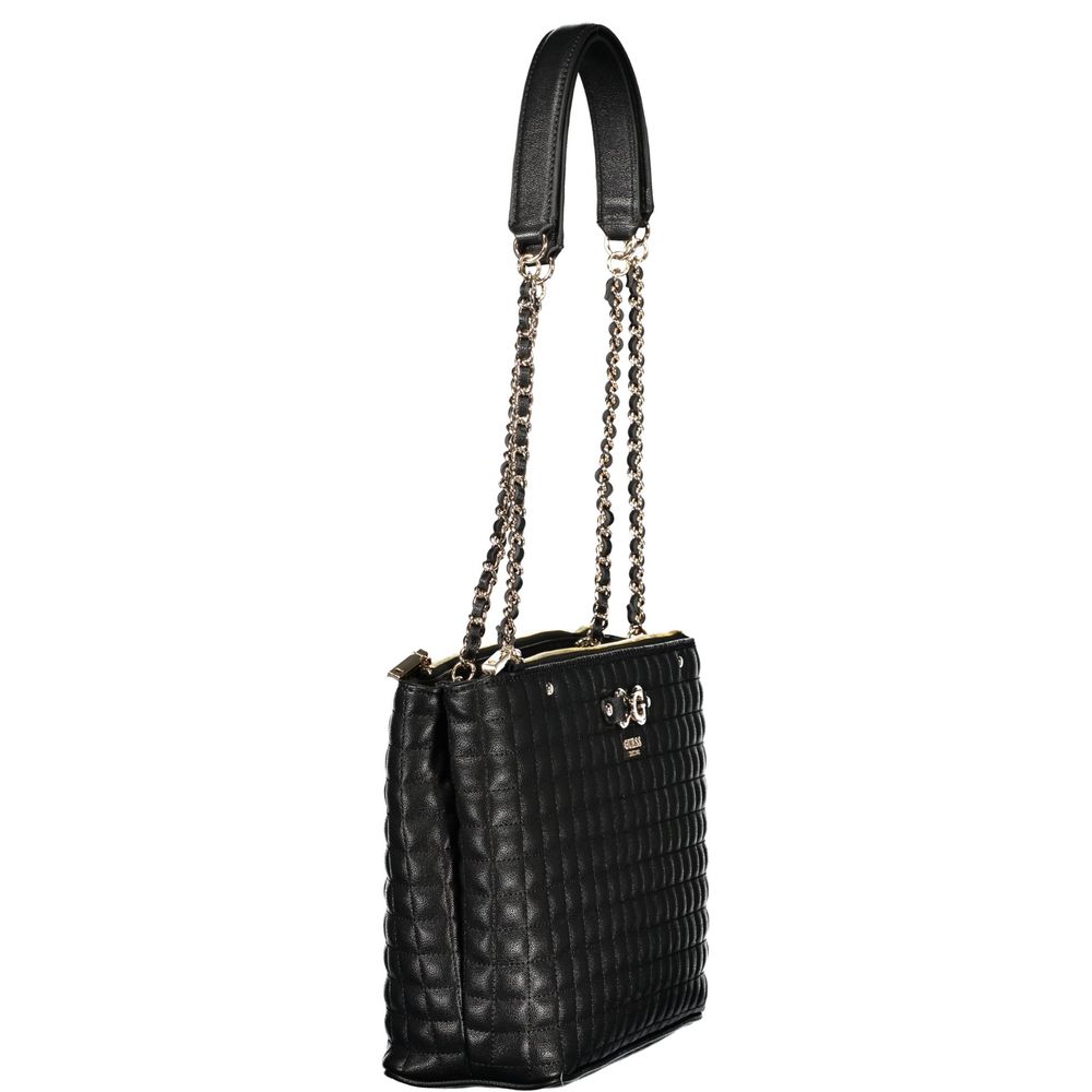 Nero Poliuretano Women Handbag