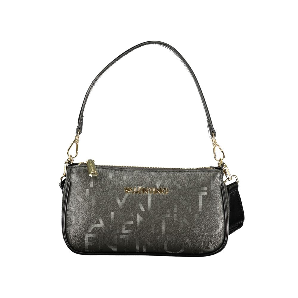 Nero Polyurethane Women Handbag
