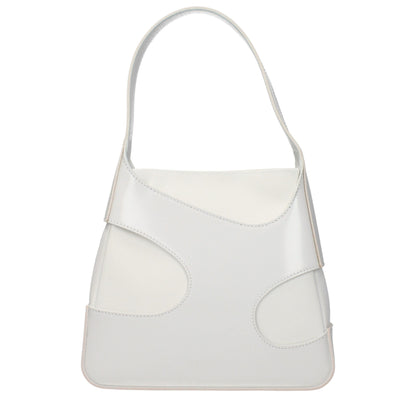 White Fabric Handbag