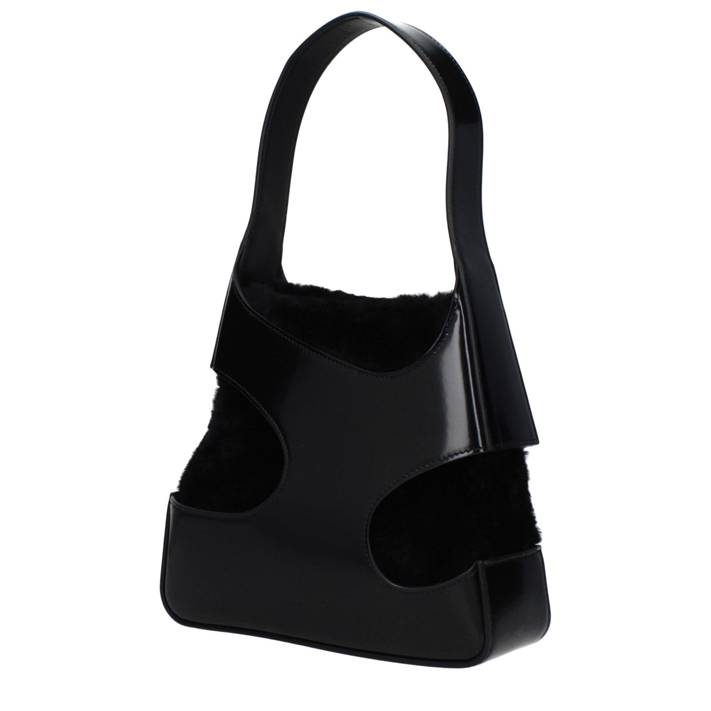 Black Leather Handbag