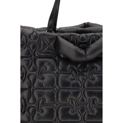 Black Recycled Polyamide Handbag